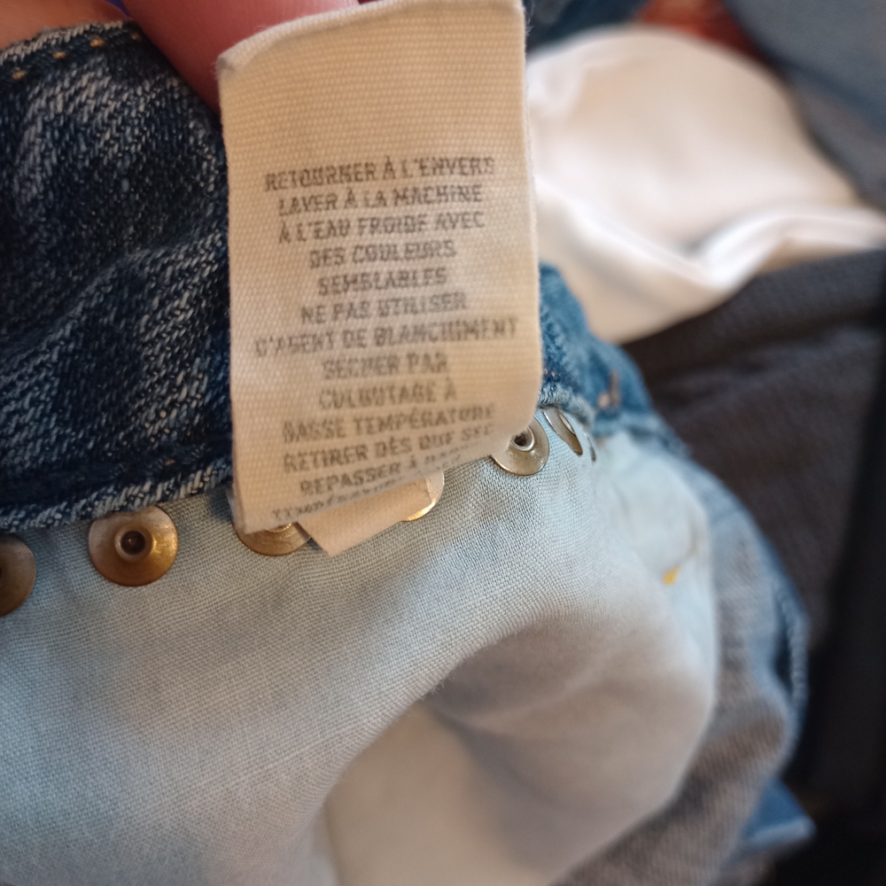 Studded Blue Denim Shorts - Picture 11 of 13